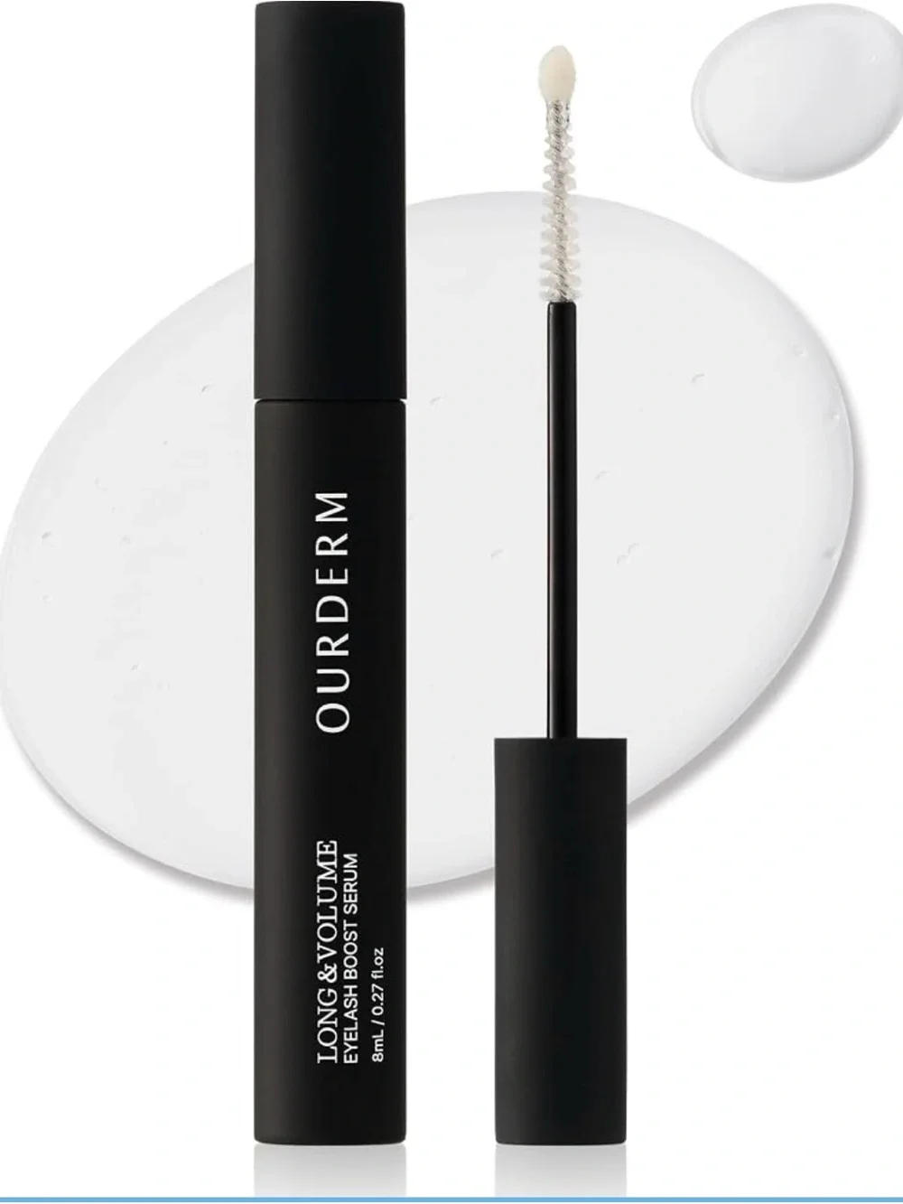 New! OURDERM Long & Volume Eyelash Korean Boost Serum 8ml